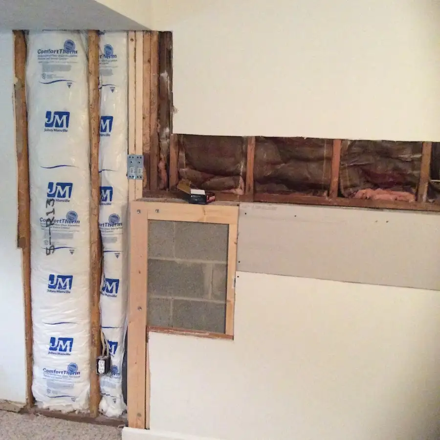Wall insulation replacement during Odor Removal & Deodorization in Bronxville